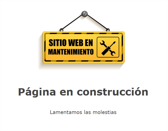Web en mantenimiento