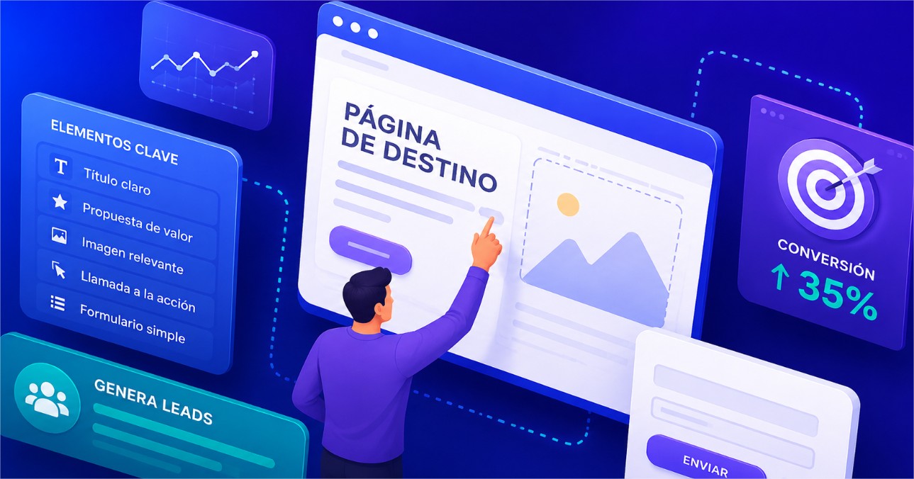 Qué es Página de Destino y cómo potenciar su efectividad