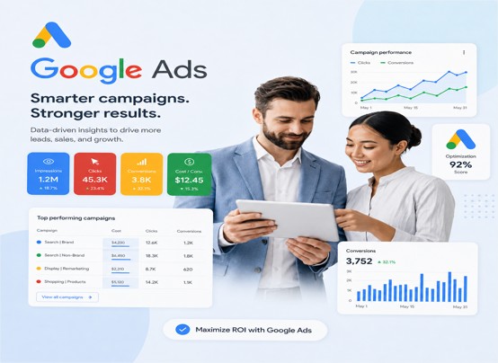 Relación entre búsquedas, anuncios, medición y conversiones en Google Ads