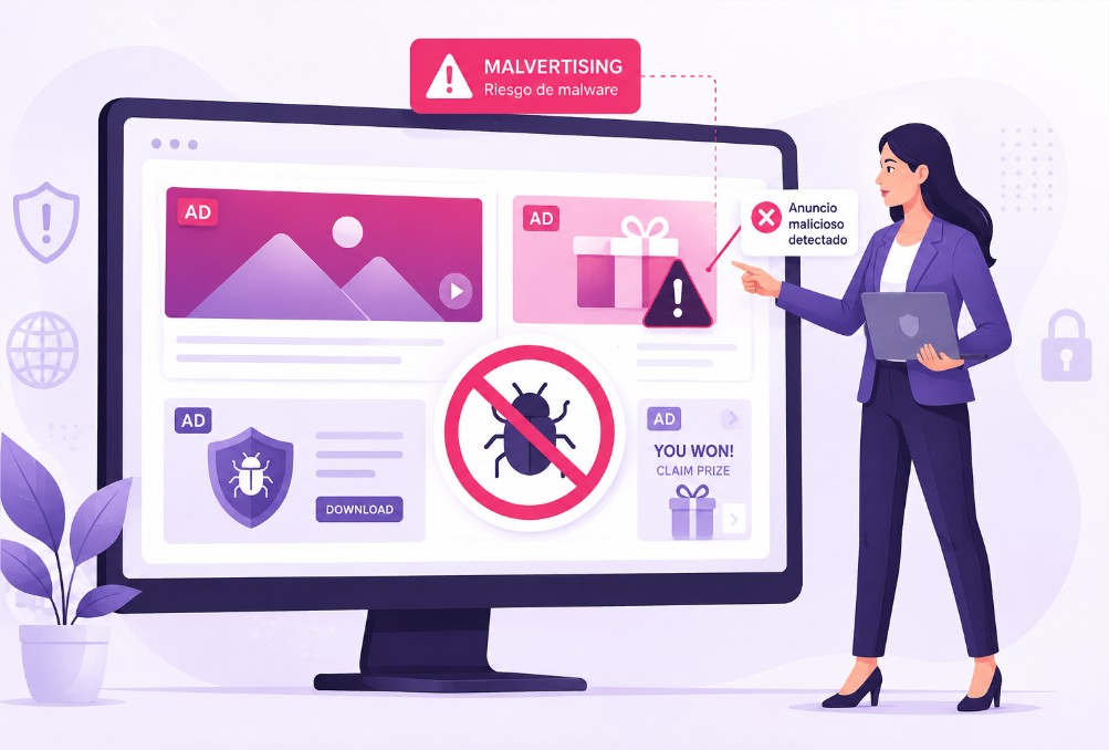 Qué es el malvertising